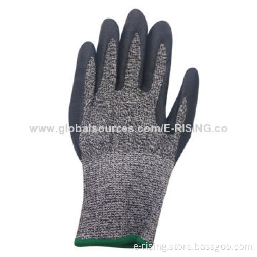 Dyne cut Palm Fit Gloves, Nitrile Foam-coated, EN388:4544